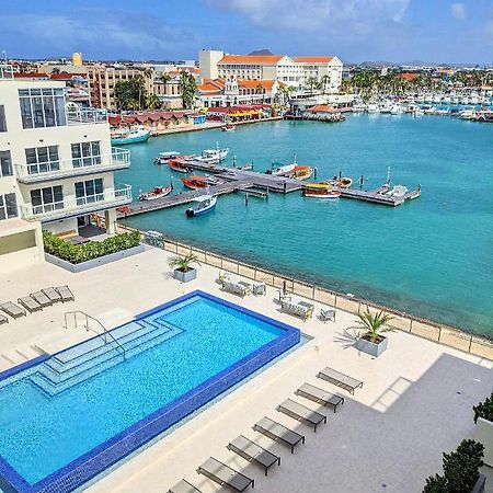 Luxury Condo With Infinity Pool & Ocean View Oranjestad Dış mekan fotoğraf