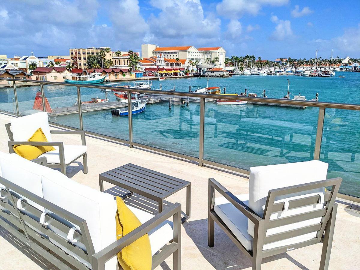 Luxury Condo With Infinity Pool & Ocean View Oranjestad Dış mekan fotoğraf